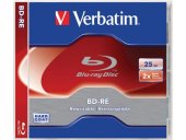 BLU-RAY REWRITABLE 25GB SL VERBATIM